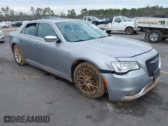2016 Chrysler 300 with VIN 2C3CCAEGXGH268659, listed as a IAAI auction lot 41458474 with 101,689 mi miles. Bid and sale history available at carsss.com. Image 1.