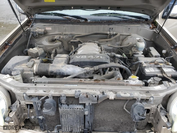 2004 Toyota Tundra SR5 with VIN 5TBET34124S458927, listed as a Copart auction lot 46712855 with 192,337 mi miles and Clean Title. Bid and sale history available at carsss.com. Image 11.