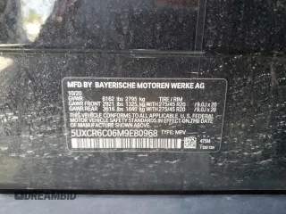 2021 BMW X5 xDrive40i с VIN 5UXCR6C06M9E80968, выставлен на аукционе Copart как лот 54848645 с пробегом 52 033 миль миль и Списание • Salvage title. История ставок и продаж доступна на DreamBid. Изображение 13.