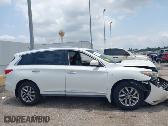 2014 Infiniti QX60 with VIN 5N1AL0MM8EC519291, listed as a IAAI auction lot 39510962 with 109,429 mi miles and . Bid and sale history available at DreamBid. Image 12.
