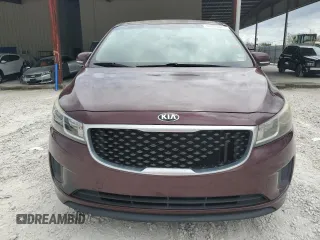 2016 Kia Sedona LX with VIN KNDMB5C1XG6128783, listed as a Copart auction lot 52823525 with 115,211 mi miles and Clean Title. Bid and sale history available at carsss.com. Image 5.