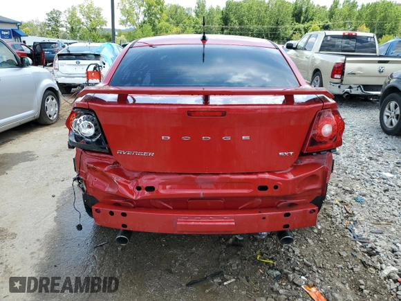 2014 Dodge Avenger SXT z VIN 1C3CDZCG8EN217664, wystawiony jako Copart lot #47544525 z przebiegiem 70 032 mil mil oraz Nie do naprawy • Non repairable. Historia ofert i sprzedaży dostępna na DreamBid. Obrazek 6.