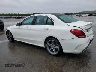 2017 Mercedes-Benz C 300 z VIN WDDWF4KB2HR242736, wystawiony jako Copart lot #57845665 z przebiegiem 138 182 mil mil oraz Szkoda całkowita • Salvage title. Historia ofert i sprzedaży dostępna na DreamBid. Obrazek 2.