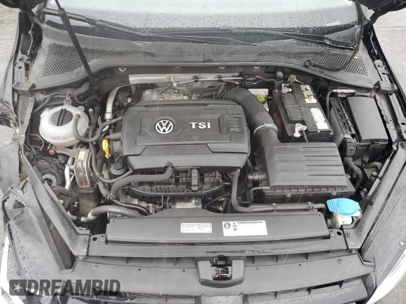 2017 Volkswagen Golf S z VIN 3VWC17AU0HM528910, wystawiony jako Copart lot #55640795 z przebiegiem 67 837 mil mil oraz Szkoda całkowita • Salvage title. Historia ofert i sprzedaży dostępna na DreamBid. Obrazek 11.