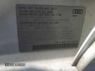 2013 Audi allroad Premium Plus with VIN WA1UFAFL1DA135246, listed as a Copart auction lot 75291404 with 119,839 mi miles and Clean Title. Bid and sale history available at carsss.com. Image 13.