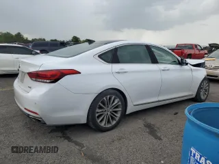 2015 Hyundai Genesis 3.8L z VIN KMHGN4JE3FU029278, wystawiony jako Copart lot #55953995 z przebiegiem 119 763 mil mil oraz Szkoda całkowita • Salvage title. Historia ofert i sprzedaży dostępna na DreamBid. Obrazek 3.