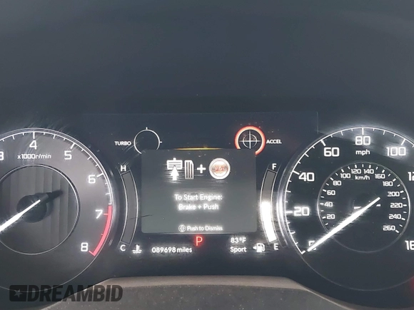 2021 Acura RDX Technology with VIN 5J8TC1H53ML001319, listed as a IAAI auction lot 41972431 with 89,698 mi miles and . Bid and sale history available at DreamBid. Image 7.