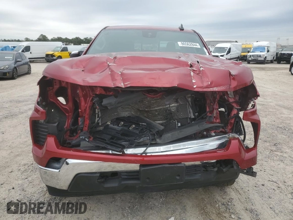 2023 Chevrolet Silverado 1500 LT with VIN 1GCUDDE85PZ194686, listed as a Copart auction lot 86562844 with 0 mi miles and Salvage Title. Bid and sale history available at carsss.com. Image 5.