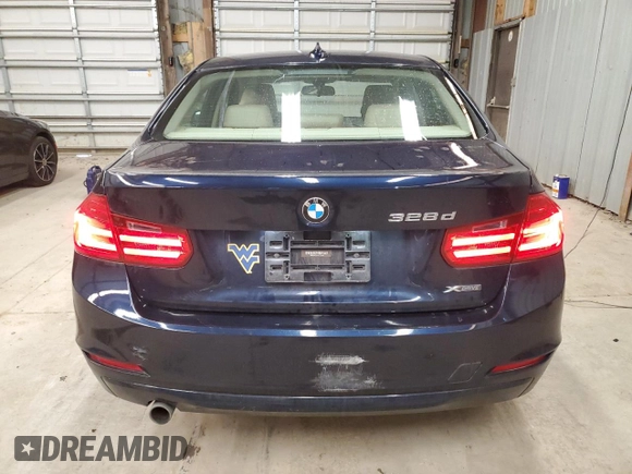 2014 BMW 3 Series 328d xDrive with VIN WBA3D5C51EF147239, listed as a Copart auction lot 50335085 with 103,591 mi miles and Salvage Title. Bid and sale history available at carsss.com. Image 6.
