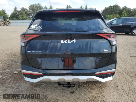 2024 Kia Sportage SX-Prestige с VIN 5XYK5CDF6RG178738, выставлен на аукционе Copart как лот 56390345 с пробегом 8 420 миль миль и Списание • Salvage title. История ставок и продаж доступна на DreamBid. Изображение 6.