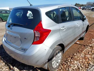 2014 Nissan Note SV with VIN 3N1CE2CP0EL423502, listed as a IAAI auction lot 41606937 with 119,649 mi miles and . Bid and sale history available at DreamBid. Image 4.