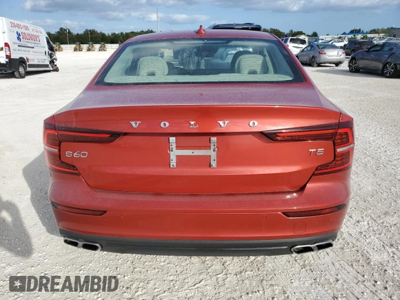 2021 Volvo S60 Momentum with VIN 7JR102FK0MG093125, listed as a Copart auction lot 73811103 with 0 mi miles. Bid and sale history available at carsss.com. Image 6.