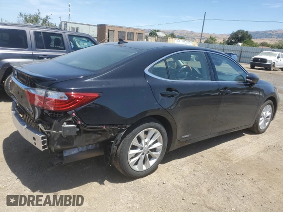 2014 Lexus ES 300h z VIN JTHBW1GG1E2039352, wystawiony jako Copart lot #58028555 z przebiegiem 76 593 mil mil oraz Szkoda całkowita • Salvage title. Historia ofert i sprzedaży dostępna na DreamBid. Obrazek 3.