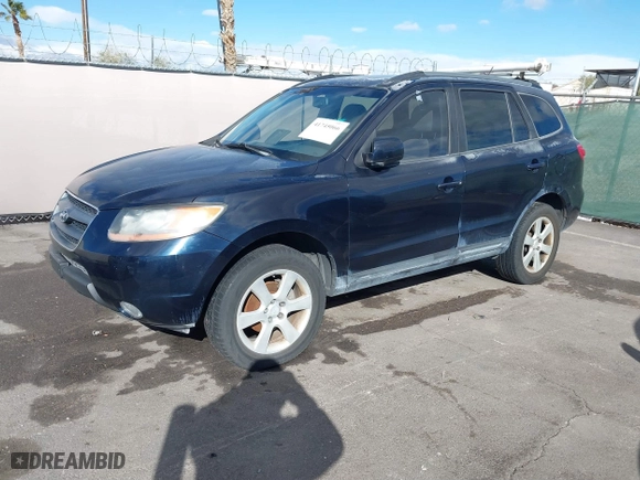 2008 Hyundai Santa Fe SE with VIN 5NMSH13E08H195074, listed as a IAAI auction lot 41745066 with 135,180 mi miles. Bid and sale history available at carsss.com. Image 2.