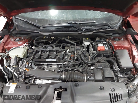 2019 Honda Civic Sedan EX with VIN 19XFC1F39KE205528, listed as a IAAI auction lot 41639764 with 64,620 mi miles. Bid and sale history available at carsss.com. Image 10.