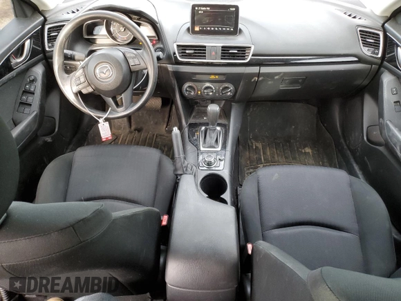 2016 Mazda 3 i Sport with VIN JM1BM1J74G1337385, listed as a Copart auction lot 48354895 with 75,167 mi miles and Salvage Title. Bid and sale history available at DreamBid. Image 8.