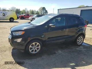 2018 Ford EcoSport SE with VIN MAJ3P1TE5JC234887, listed as a Copart auction lot 50177115 with 76,474 mi miles and Salvage Title. Bid and sale history available at carsss.com. Image 1.