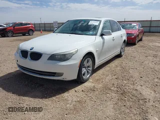 2009 BMW 5 Series 528i with VIN WBANU53549C117877, listed as a IAAI auction lot 41799090 with 191,675 mi miles and . Bid and sale history available at carsss.com. Image 2.