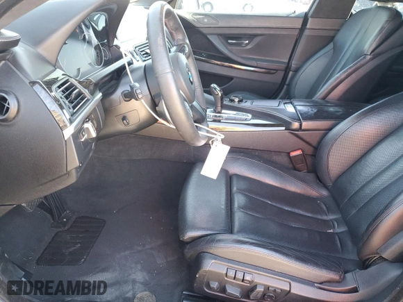 2016 BMW 6 Series 640i with VIN WBA6D0C58GG432405, listed as a Copart auction lot 81818864 with 100,700 mi miles and Salvage Title. Bid and sale history available at carsss.com. Image 7.