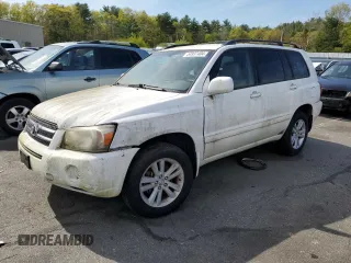 2006 Toyota Highlander Hybrid with VIN JTEEW21A360013868, listed as a Copart auction lot 54937404 with 165,436 mi miles and Non Repairable. Bid and sale history available at carsss.com. Image 1.