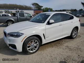 2015 BMW X6 xDrive35i with VIN 5UXKU2C55F0F96006, listed as a Copart auction lot 50830585 with 128,479 mi miles and Salvage Title. Bid and sale history available at carsss.com. Image 1.