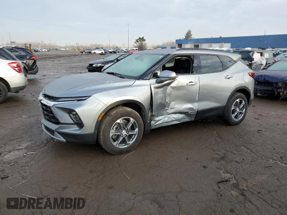 2023 Chevrolet Blazer LT with VIN 3GNKBDRS2PS122920, listed as a Copart auction lot 83673654 with 15,989 mi miles and Clean title. Bid and sale history available at DreamBid. Image 1.