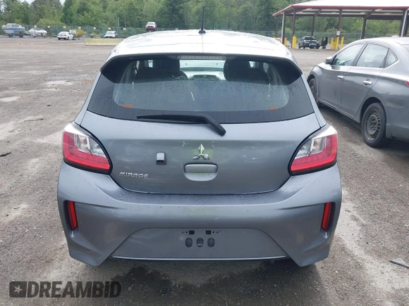2021 Mitsubishi Mirage ES z VIN ML32AUHJ5MH014447, wystawiony jako IAAI lot #42429043 z przebiegiem 54 147 mil mil oraz . Historia ofert i sprzedaży dostępna na DreamBid. Obrazek 16.