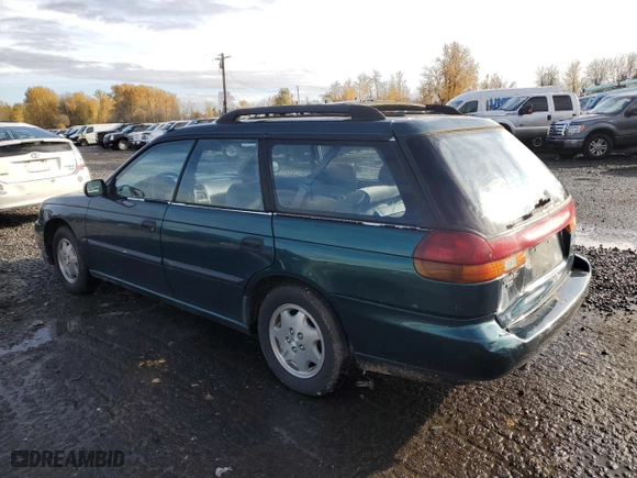 1998 Subaru Legacy Wagon L with VIN 4S3BK4350W6319325, listed as a Copart auction lot 82041144 with NaN miles and Salvage Title. Bid and sale history available at carsss.com. Image 2.