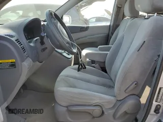 2007 Kia Sedona EX with VIN KNDMB233876108371, listed as a Copart auction lot 71360184 with 199,487 mi miles and Salvage Title. Bid and sale history available at carsss.com. Image 7.