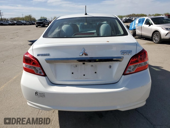 2019 Mitsubishi Mirage ES z VIN ML32F3FJ0KHF16278, wystawiony jako Copart lot #52785655 z przebiegiem 57 873 mil mil oraz Szkoda całkowita • Salvage title. Historia ofert i sprzedaży dostępna na DreamBid. Obrazek 6.