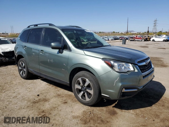 2018 Subaru Forester Premium with VIN JF2SJAGC8JH438474, listed as a Copart auction lot 53691275 with 63,404 mi miles and Salvage Title. Bid and sale history available at DreamBid. Image 4.