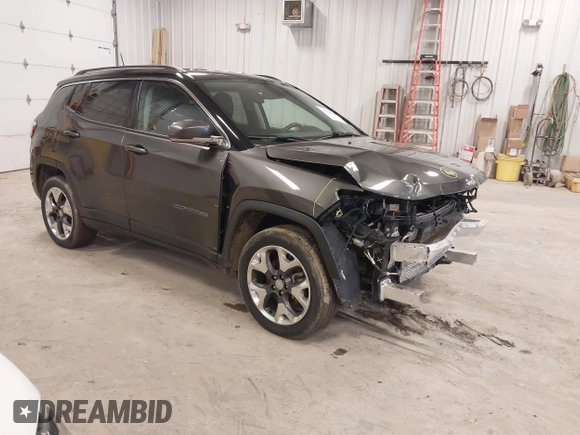 2019 Jeep Compass Limited z VIN 3C4NJDCBXKT806442, wystawiony jako IAAI lot #41745968 z przebiegiem 42 478 mil mil oraz . Historia ofert i sprzedaży dostępna na DreamBid. Obrazek 1.