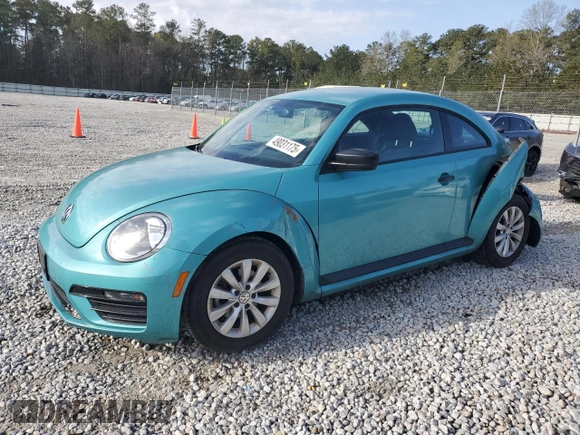 2018 Volkswagen Beetle with VIN 3VWFD7AT4JM716511, listed as a Copart auction lot 49031175 with 91,456 mi miles and Salvage Title. Bid and sale history available at DreamBid. Image 1.