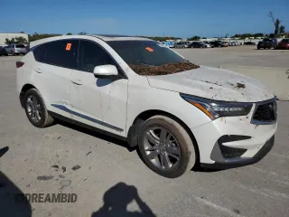 2021 Acura RDX w/Advance Package with VIN 5J8TC1H79ML014531, listed as a Copart auction lot 77648464 with 0 mi miles and Salvage Title. Bid and sale history available at carsss.com. Image 4.