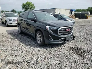 2019 GMC Terrain SLE with VIN 3GKALTEV0KL310810, listed as a Copart auction lot 63398845 with 56,302 mi miles and Salvage title. Bid and sale history available at DreamBid. Image 15.