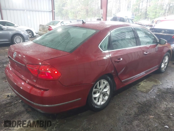2016 Volkswagen Passat S with VIN 1VWAT7A31GC046553, listed as a IAAI auction lot 41969421 with 106,821 mi miles and . Bid and sale history available at DreamBid. Image 4.