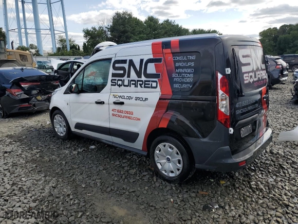 2017 Ford Transit Connect Van XL with VIN NM0LS6E77H1337672, listed as a Copart auction lot 68083504 with 0 mi miles and Salvage Title. Bid and sale history available at carsss.com. Image 2.