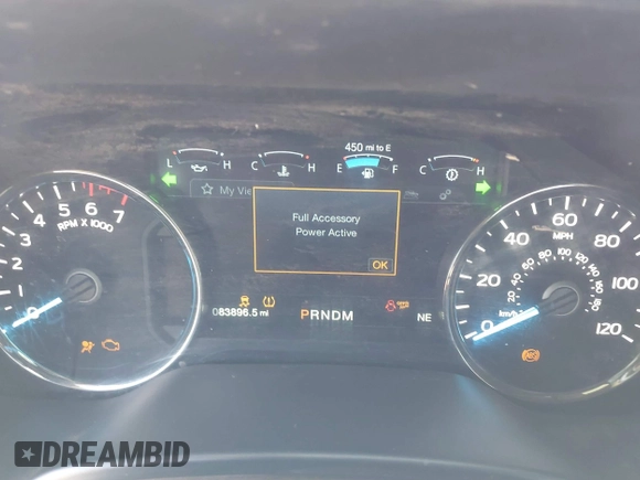 2020 Ford F-150 XL with VIN 1FTEW1E51LFB47234, listed as a IAAI auction lot 41963923 with 83,896 mi miles and . Bid and sale history available at DreamBid. Image 7.