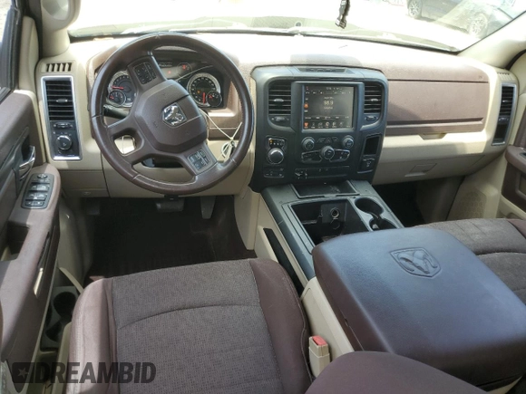 2014 Ram 1500 Big Horn with VIN 1C6RR7LT1ES209326, listed as a Copart auction lot 58132445 with 113,964 mi miles and Salvage title. Bid and sale history available at DreamBid. Image 8.