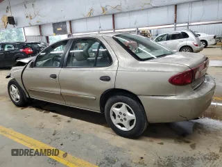 2003 Chevrolet Cavalier with VIN 1G1JC52F037117575, listed as a Copart auction lot 72613074 with 0 mi miles and Salvage Title. Bid and sale history available at carsss.com. Image 2.