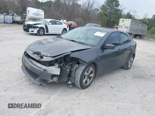 2015 Dodge Dart SXT with VIN 1C3CDFBB3FD309566, listed as a IAAI auction lot 41749617 with 180,188 mi miles. Bid and sale history available at carsss.com. Image 17.