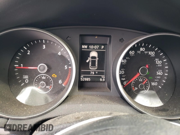 2014 Volkswagen Jetta TDI w/Sunroof & Nav with VIN 3VWPL7AJ6EM611223, listed as a Copart auction lot 78478954 with 52,985 mi miles and Clean title. Bid and sale history available at DreamBid. Image 9.