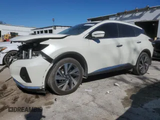 2022 Nissan Murano SL with VIN 5N1AZ2CJ8NC117319, listed as a Copart auction lot 82297434 with 24,801 mi miles and Non Repairable. Bid and sale history available at carsss.com. Image 1.
