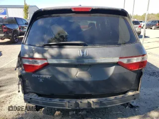 2012 Honda Odyssey EX-L with VIN 5FNRL5H62CB015738, listed as a Copart auction lot 47268455 with 150,924 mi miles and Salvage Title. Bid and sale history available at DreamBid. Image 6.