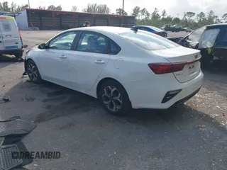 2020 Kia Forte LXS with VIN 3KPF24AD5LE230917, listed as a IAAI auction lot 41207664 with 54,239 mi miles. Bid and sale history available at carsss.com. Image 3.