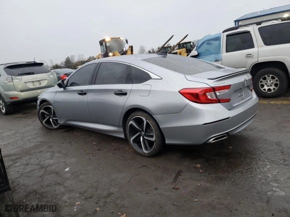 2022 Honda Accord Sedan Sport SE with VIN 1HGCV1F42NA082573, listed as a Copart auction lot 47002155 with 36,756 mi miles and Salvage Title. Bid and sale history available at carsss.com. Image 2.