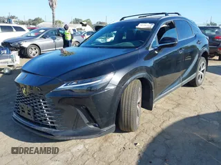 2023 Lexus RX 350 with VIN 2T2BAMBAXPC005107, listed as a IAAI auction lot 42287535 with 51,672 mi miles and . Bid and sale history available at DreamBid. Image 18.