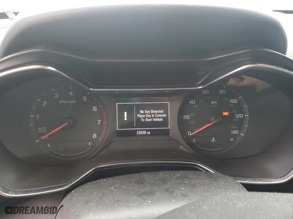 2022 Chevrolet TrailBlazer LT with VIN KL79MRSL2NB092048, listed as a Copart auction lot 44503305 with 22,018 mi miles and Salvage Title. Bid and sale history available at carsss.com. Image 9.