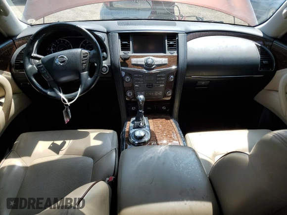 2018 Nissan Armada SV with VIN JN8AY2NC8J9553461, listed as a Copart auction lot 56242323 with 105,819 mi miles. Bid and sale history available at carsss.com. Image 8.