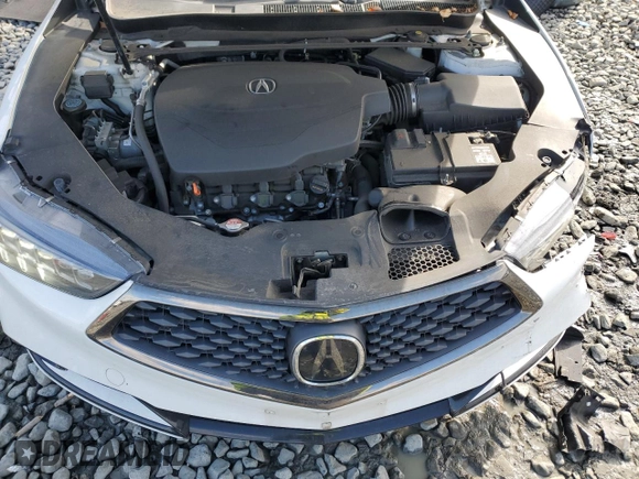 2019 Acura TLX w/A-Spec Pkg with VIN 19UUB2F6XKA003764, listed as a Copart auction lot 44175755 with 78,175 mi miles and Salvage Title. Bid and sale history available at carsss.com. Image 12.